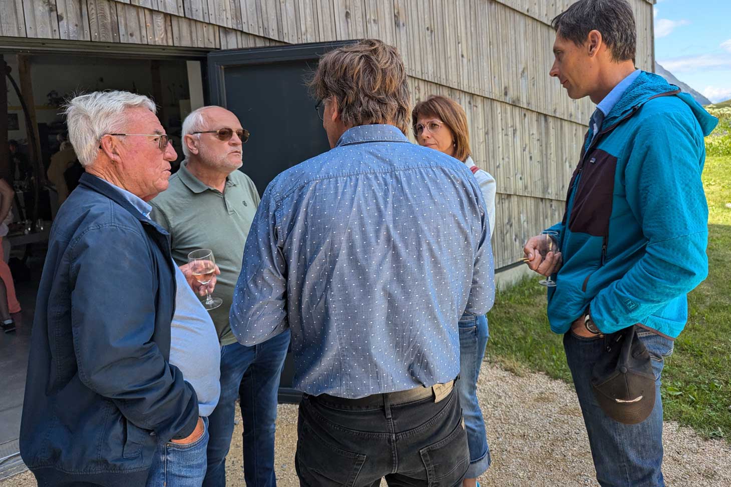 Discussions entre personnalités du territoire, Jean-Gabriel Valay et Jérôme Forêt, station manager du jardin du Lautaret