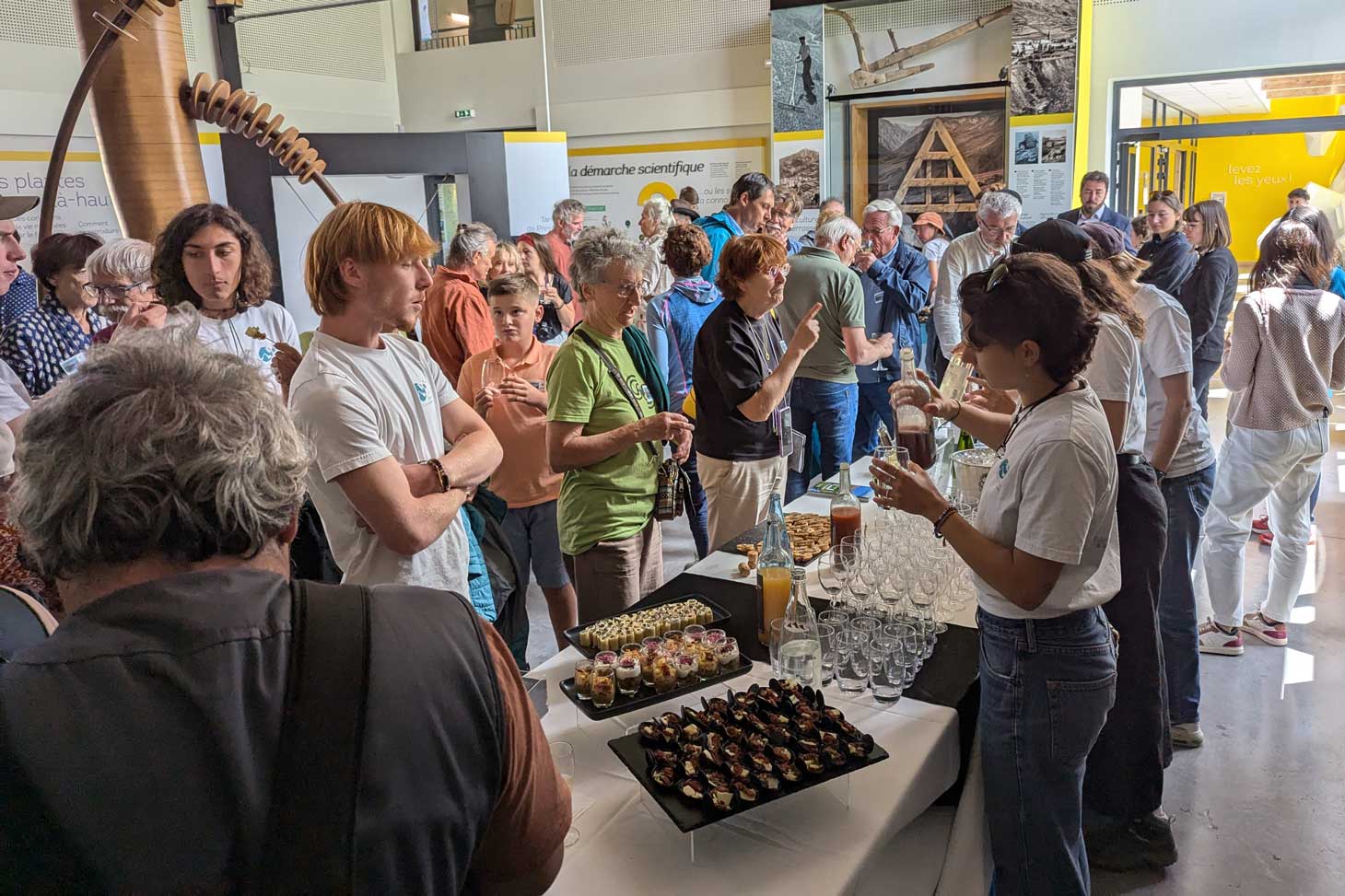 Buffet de la célébration du Prix de l'Art du Jardin