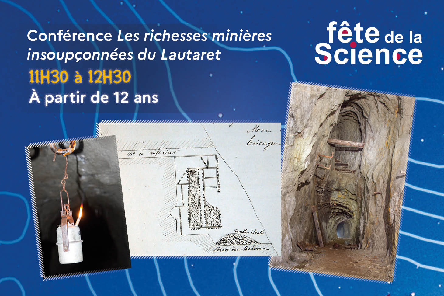 conférence patrimoine minier fête de la science 2024