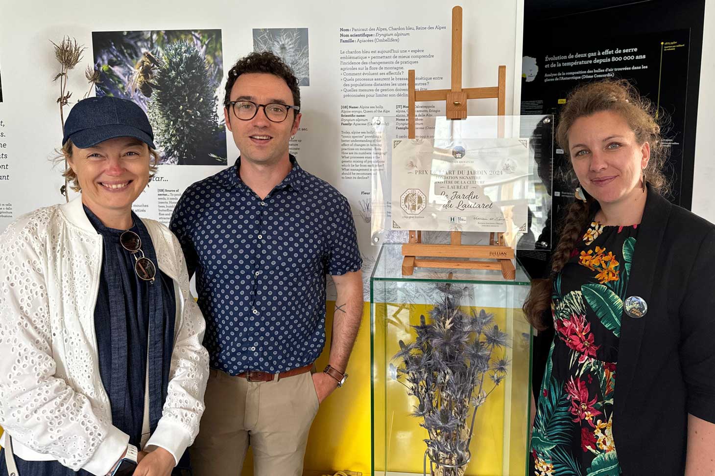 Natalia Smalto, Maxime Rome et Céline Boudard